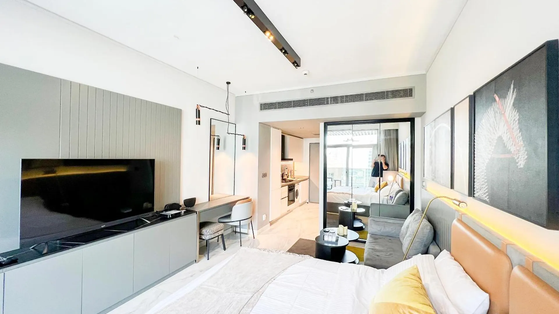 Mag318, Modern Studio Apartment With Great Amenities And Canal View, 5Min Walk To Dubai Mall United Arab Emirates
