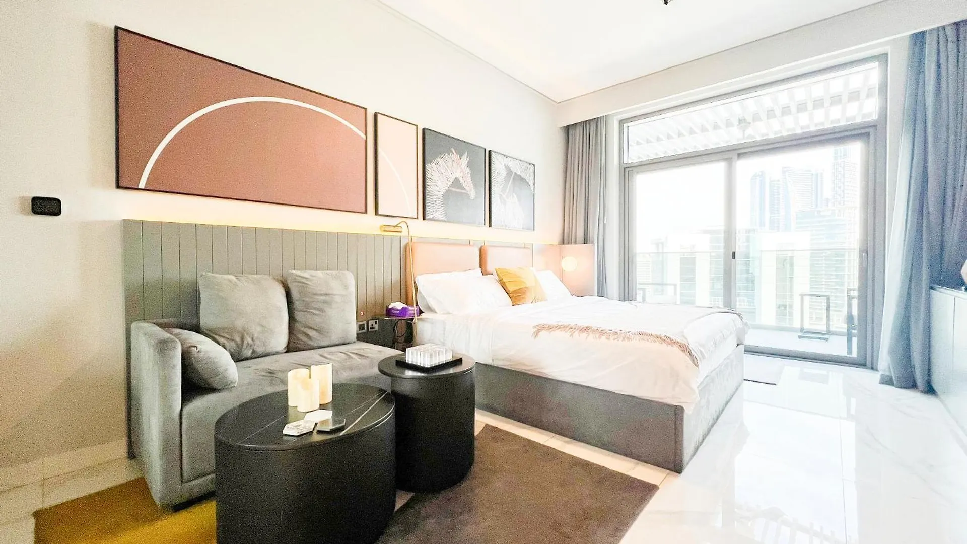 Mag318, Modern Studio Apartment With Great Amenities And Canal View, 5Min Walk To Dubai Mall 0*,